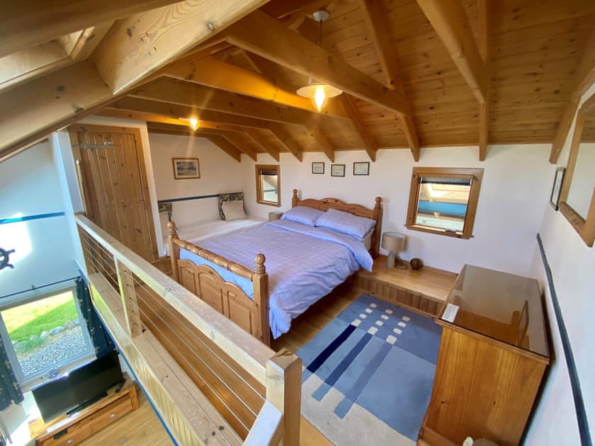 Double bedroom | The Boat House, Lochmaddy