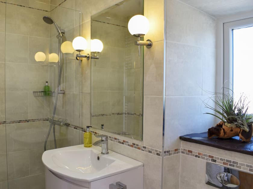 Shower room | Y Bwthyn at Tyddyn Obry, Ty Croes