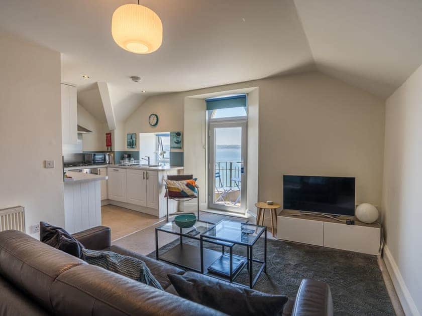 Open plan living space | Apartment 2 - Astor House, Torquay