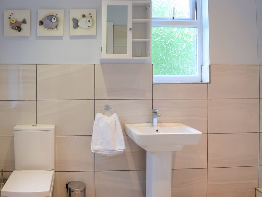 Shower room | Seahouses Cottage, North Sunderland Seahouses