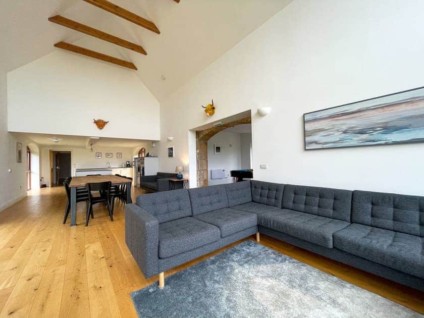 Open plan living space | West - Balloan Steading, Dornoch