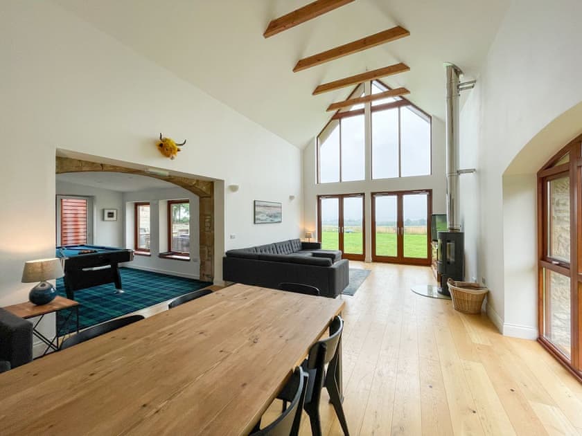 Open plan living space | West - Balloan Steading, Dornoch