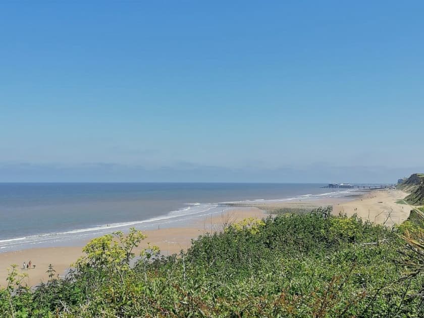 View from the bottom of the garden | Sea View Cottage, East Runton, near Cromer