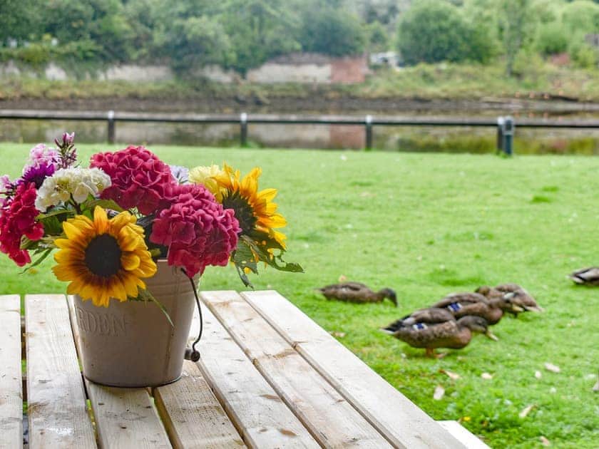 Sitting-out-area | Quackers, Whitby
