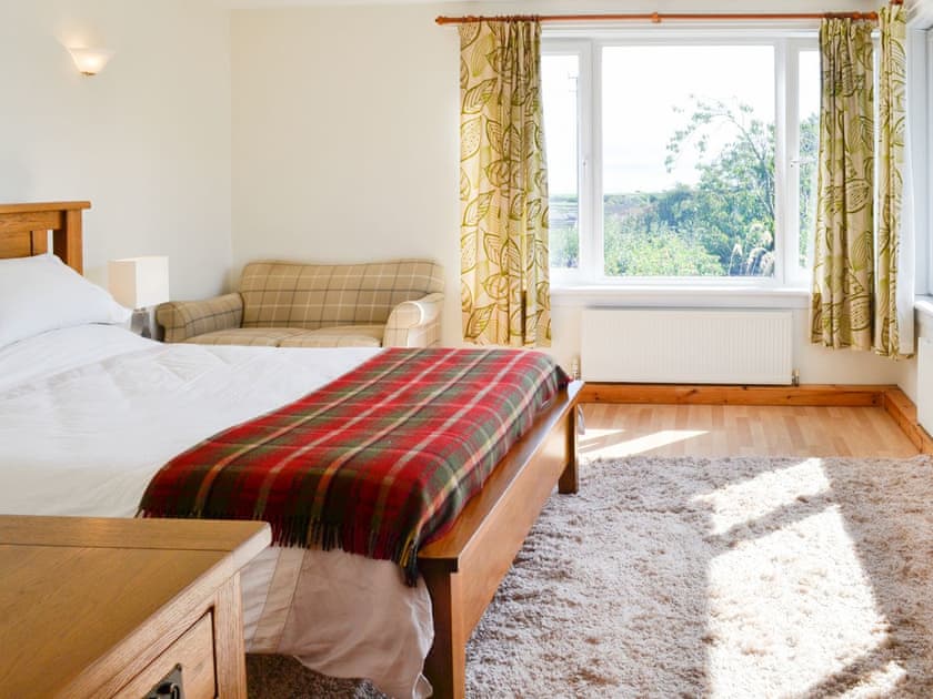 Double bedroom | Oor Wee Hoose, Whithorn, near Newton Stewart
