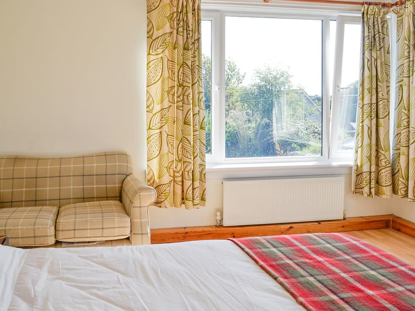 Double bedroom | Oor Wee Hoose, Whithorn, near Newton Stewart