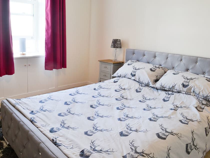 Double bedroom | Oor Wee Hoose, Whithorn, near Newton Stewart
