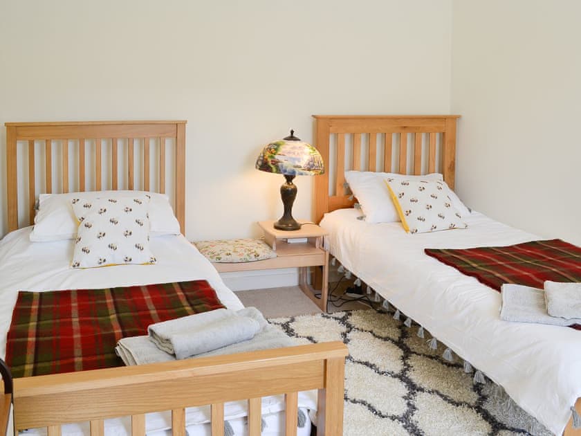 Twin bedroom | Oor Wee Hoose, Whithorn, near Newton Stewart