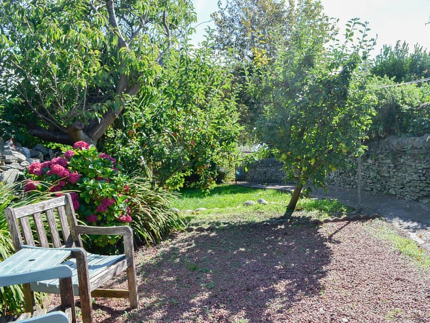 Sitting-out-area | Oor Wee Hoose, Whithorn, near Newton Stewart