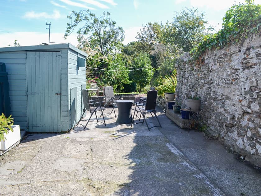 Patio | Oor Wee Hoose, Whithorn, near Newton Stewart