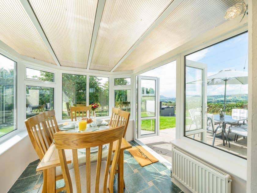Dining room | Meadowcroft, Hundred House, near Llandrindod Wells