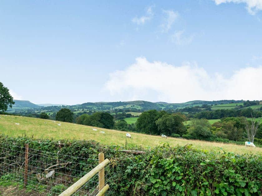 View | Meadowcroft, Hundred House, near Llandrindod Wells