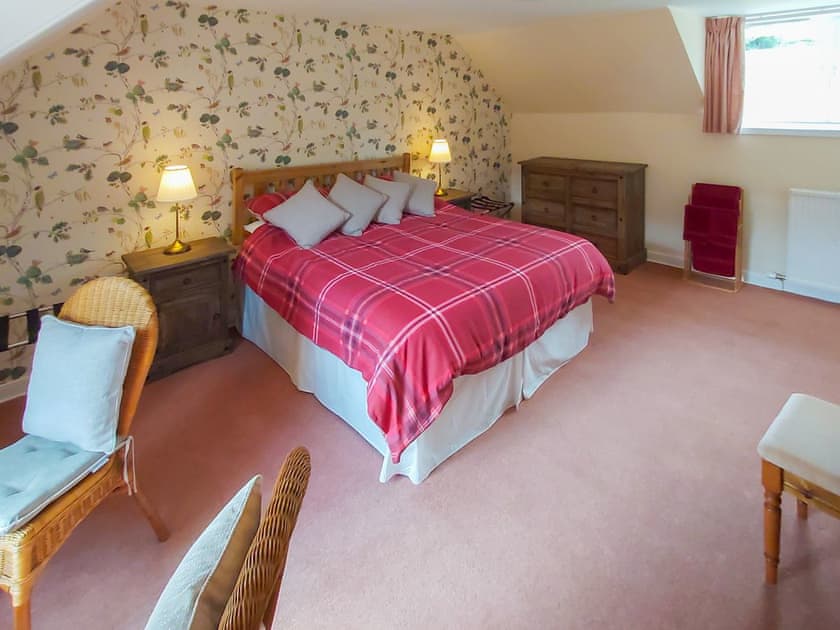 Double bedroom | South Cottage - Howpasley Farm, Howpasley, near Hawick