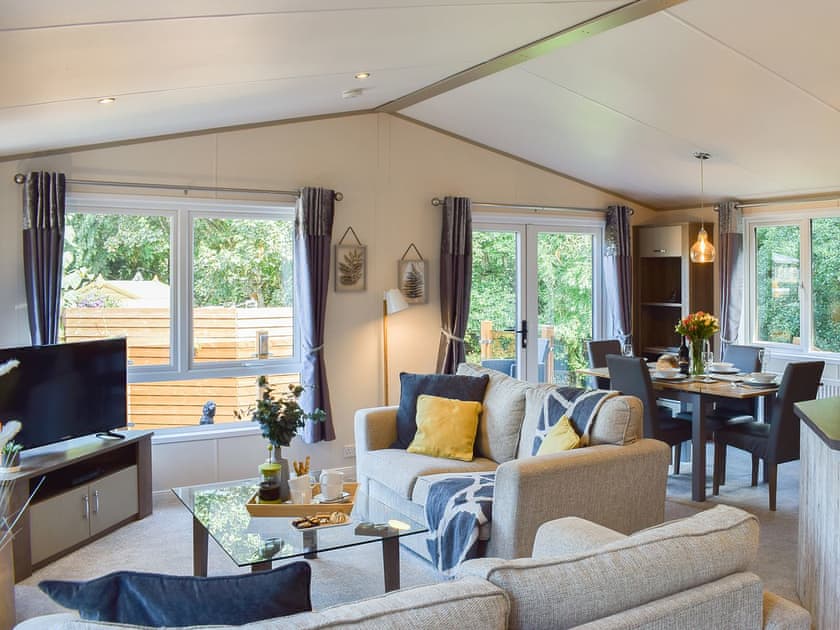 Living area | Riverside Lodge, Perthshire