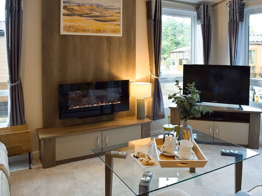 Living area | Riverside Lodge, Perthshire