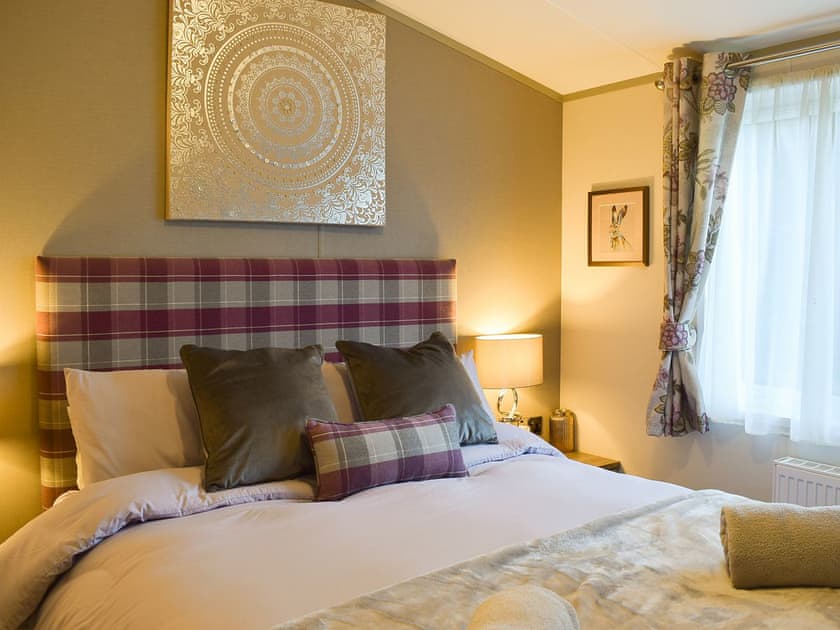 Double bedroom | Riverside Lodge, Perthshire