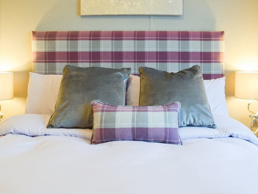 Double bedroom | Riverside Lodge, Perthshire