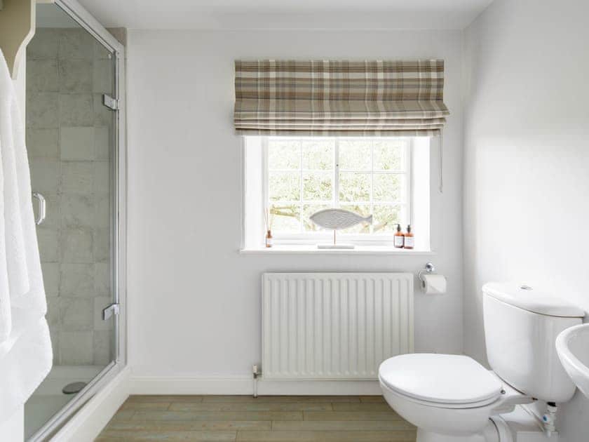 Shower room | Apple Tree Cottage - Harewood Holidays, Harewood, near Leeds