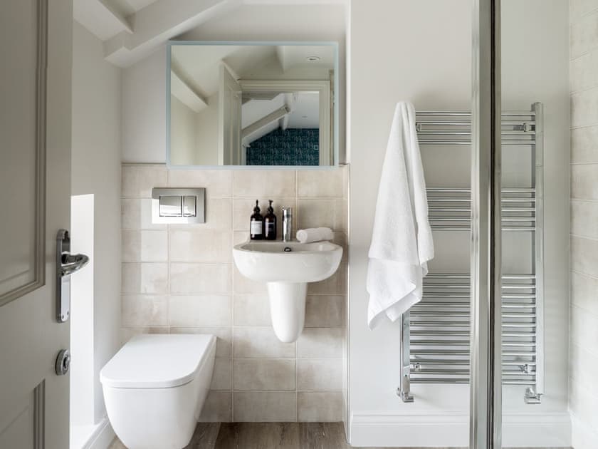 Shower room | Bramble Cottage - Harewood Holidays, Harewood, near Leeds