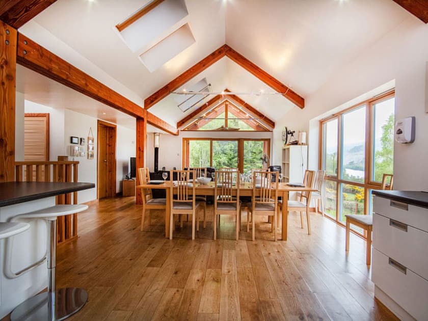 Open plan living space | Rathad an Drobhair, Strathconon