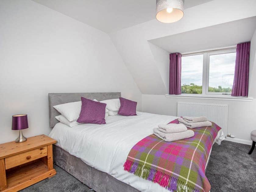 Master bedroom | On The Beach, Balintore, near Tain