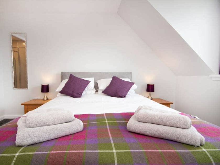 Master bedroom | On The Beach, Balintore, near Tain