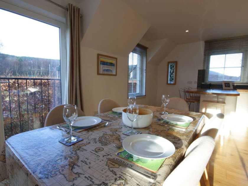 Dining Area | Flat 7, Aviemore