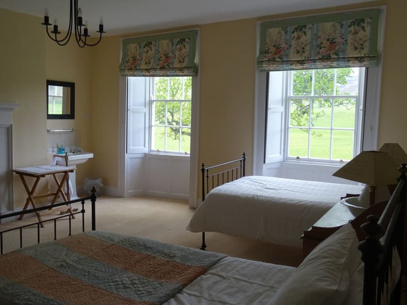 Twin bedroom | Baysdale Abbey - Baysdale Abbey, Kildale, near Stokesley