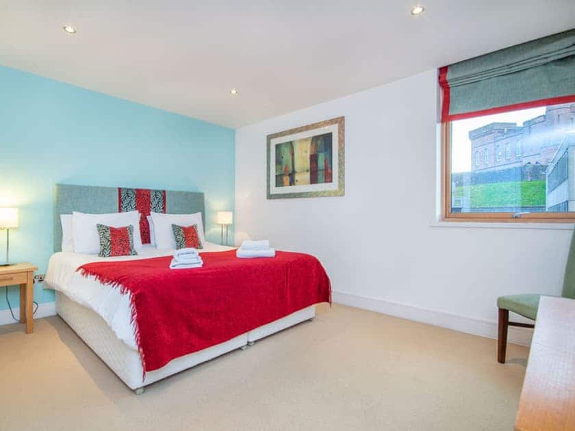 Double bedroom | 208 By the Bridge Apartment, Inverness