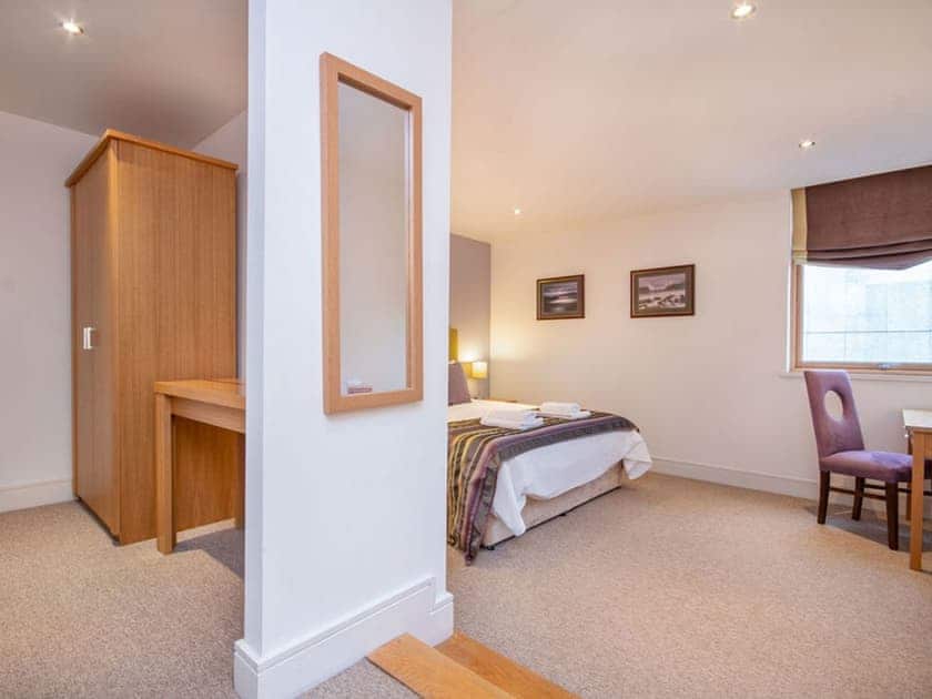 Double bedroom | 206 By the Bridge Apartment, Inverness