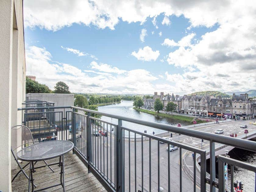 Balcony | 301 Riverside Apartment, Inverness