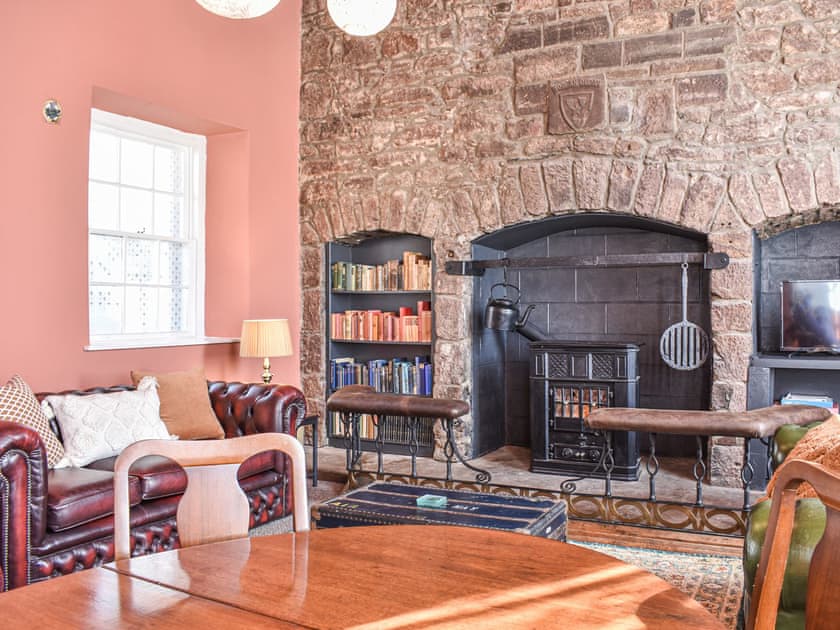 Living room/dining room | Hayfield - Dalgeatie Castle, Delgaty, near Turriff