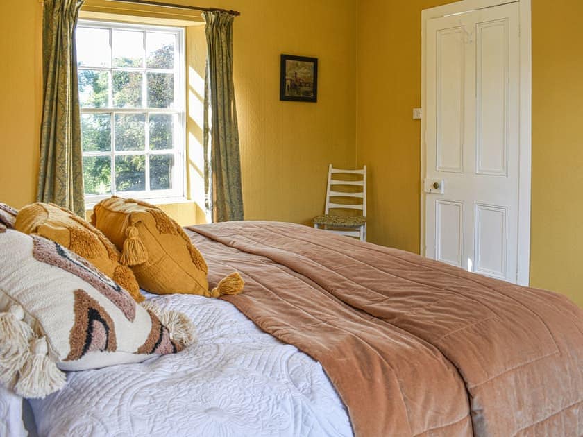 Double bedroom | Hayfield - Dalgeatie Castle, Delgaty, near Turriff