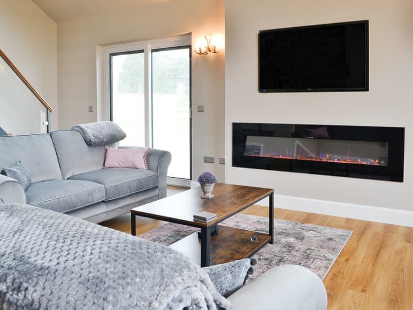 Living area | The Byre - Farm Holidays, Castle Douglas