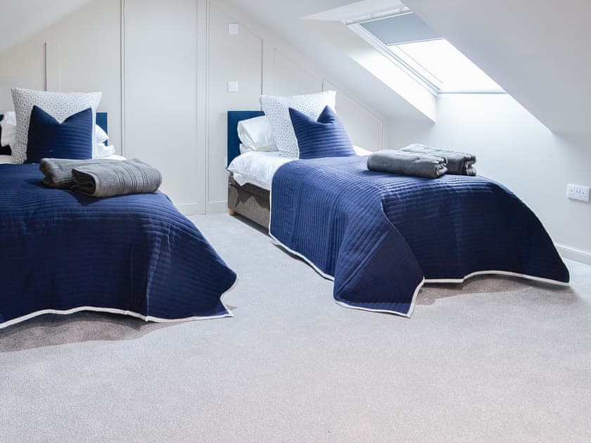 Twin bedroom | The Byre - Farm Holidays, Castle Douglas