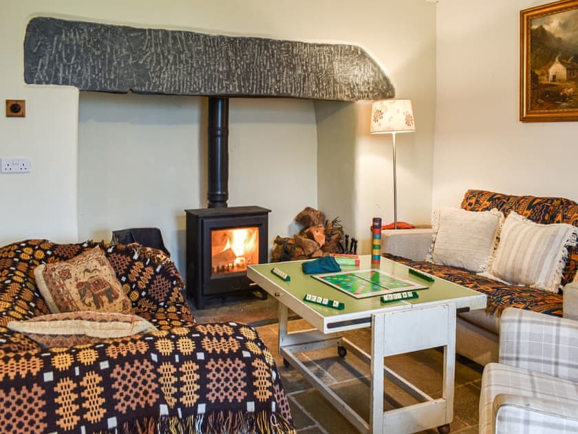 Living room | Nant Y Crogwyn, Penmachno