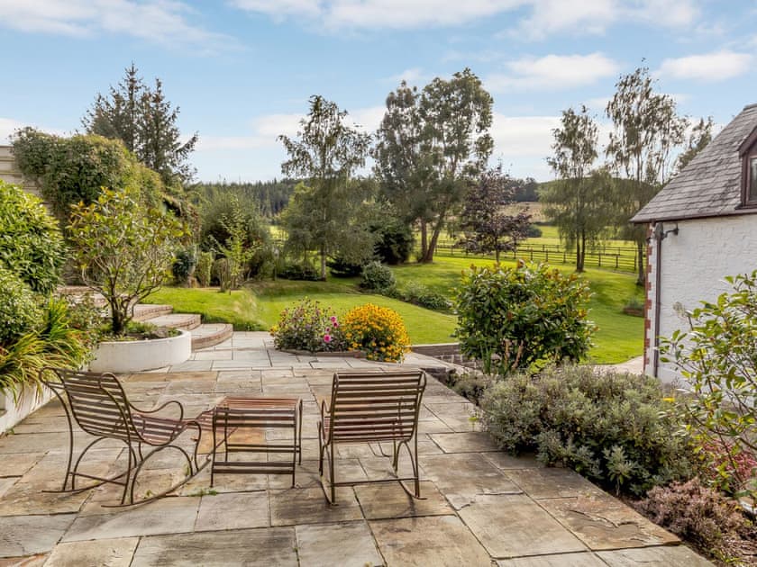 Outdoor area | White Horse Farm, Abergavenny