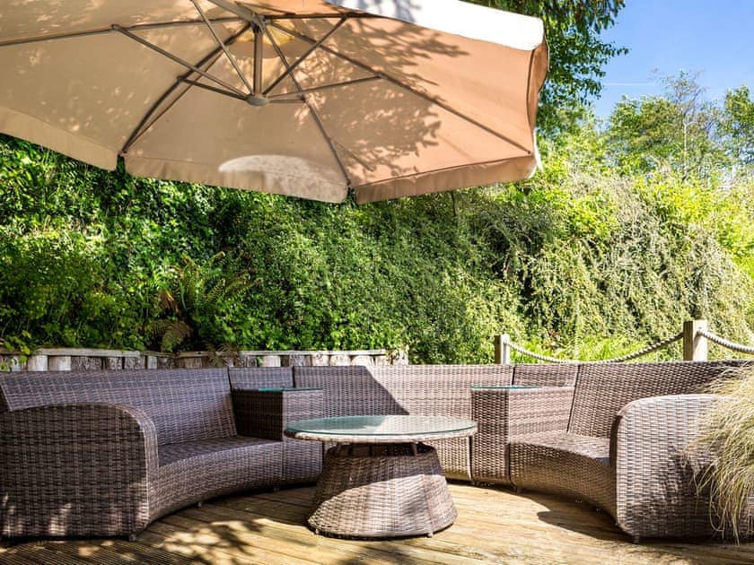 Patio | West Anstey Farmhouse - The Retreat, West Anstey