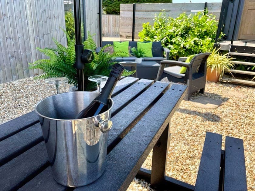 Sitting-out-area | Redroofs Barn, Weston, near Newark