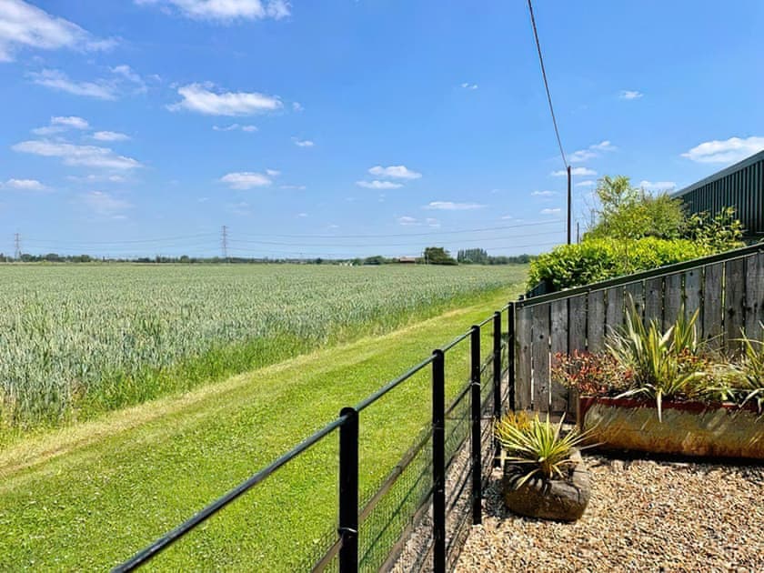 View from the garden | Redroofs Barn, Weston, near Newark