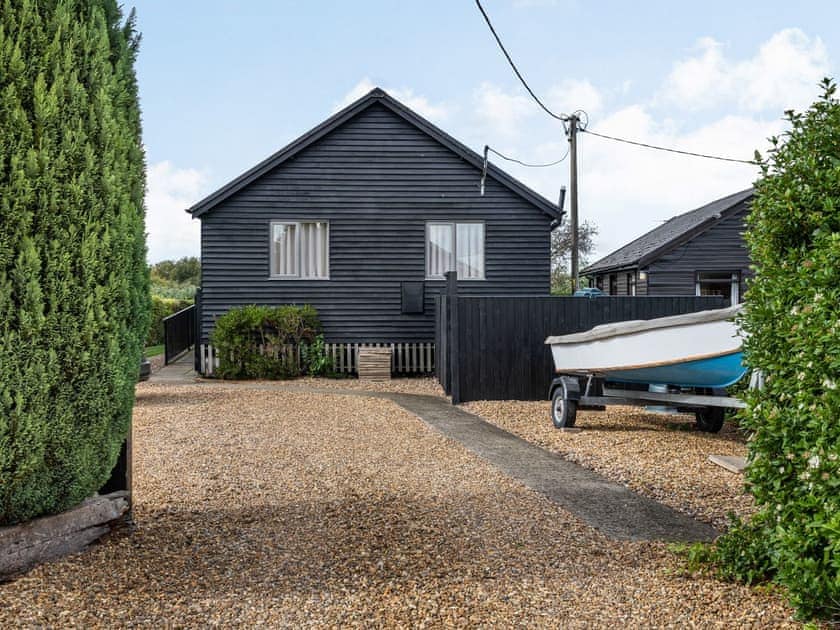 Parking area at rear | Sunset Lodge, Brundall, near Norwich