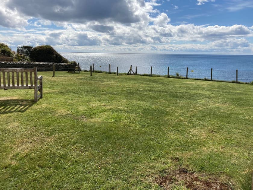 Garden | Coastguard Cottage, Downderry, near Looe
