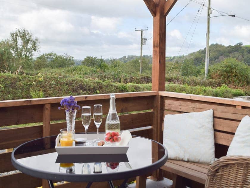 Sitting-out-area | The Chapel Barn, Penrhiwllan, near Llandysul