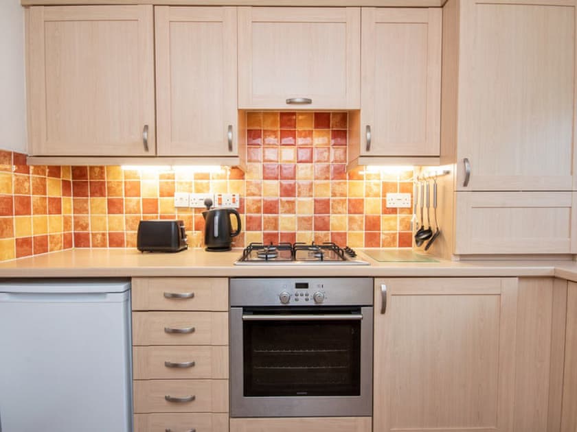 Kitchen | Holm Dell Apartment, Inverness