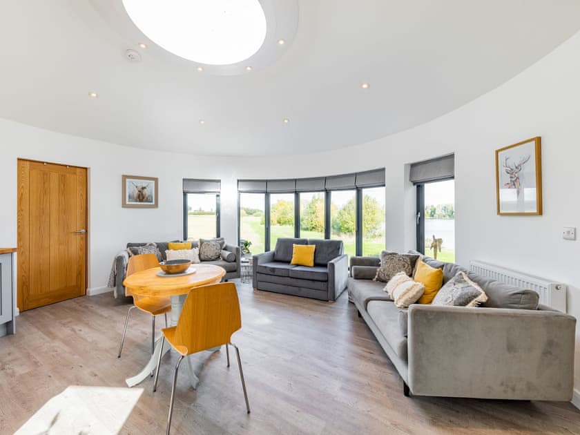 Open plan living space | Angel Lodge, Hawton, near Newark