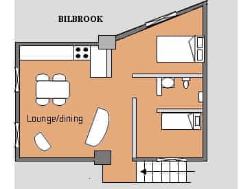 Floor plan | Bilbrook - Duddings Country Cottages, Timberscombe, near Minehead