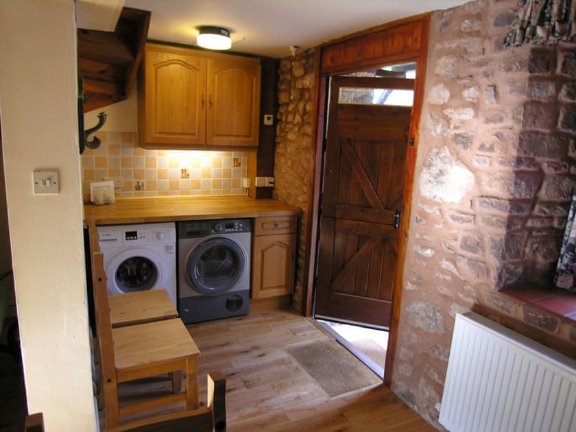 Utility room | Selworthy - Duddings Country Cottages, Timberscombe, near Minehead