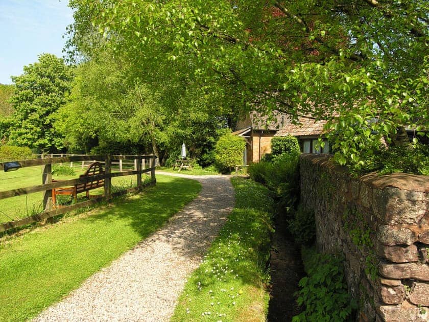 Garden and grounds | Annexe - Duddings Country Cottages, Timberscombe, near Minehead