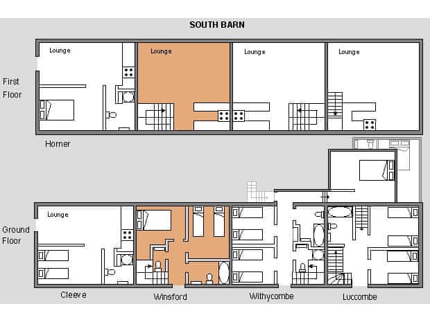 Floor plan | Winsford - Duddings Country Cottages, Timberscombe, near Minehead