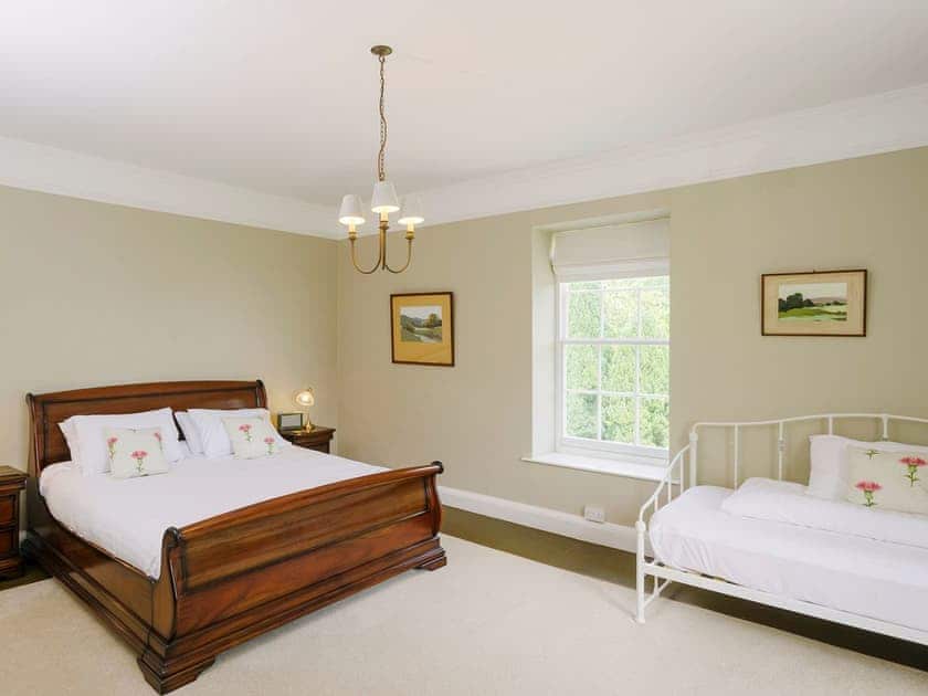 Family bedroom | Corffe House - Corffe Cottages, Tawstock, near Barnstaple